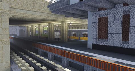 Urban Metro station Minecraft Map