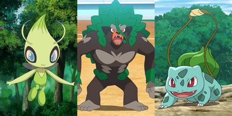 10 Most Iconic Grass-Type Pokémon