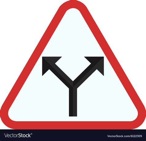 Y Intersection Sign