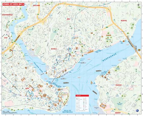 Istanbul city map - Istanbul city map free (Turkey)