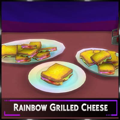 Custom Recipe: Rainbow Grilled Cheese - The Sims 4 Mods - CurseForge