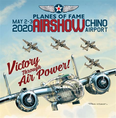 Planes of Fame Airshow, Chino, USA - cancelled : FLYER