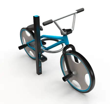 City Bike Rack Design for New York City - Tuvie