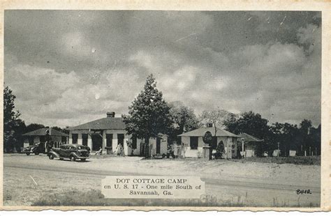 Woodland Court Cabin Cottage Motel Thomasville Georgia GA Postcard • $3 ...