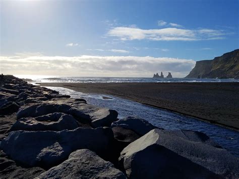 Black Sand Beach Vik, Iceland : r/travel