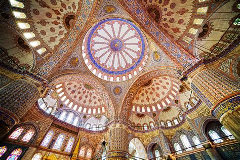 Blue Mosque Interior Photograph by Artur Bogacki