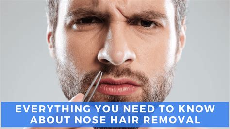 How to Remove Nose Hairs for Good [Laser Removal Guide]