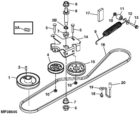 John Deere X540 Parts List And Diagram