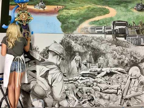 VIETNAM WAR MURAL - Manteca Bulletin