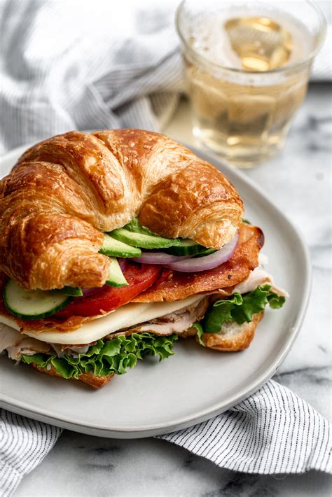 Croissant Club Sandwich with Crispy Prosciutto — Cooking with Cocktail ...