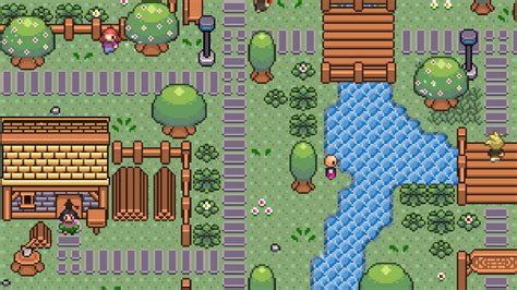 Village Tileset 16x16 Pixelart Fantasy Dreamland by ElvGames ...