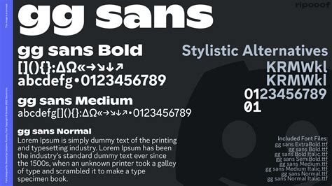 gg sans Font Pack Download (Version 1.002) by ripoof on DeviantArt