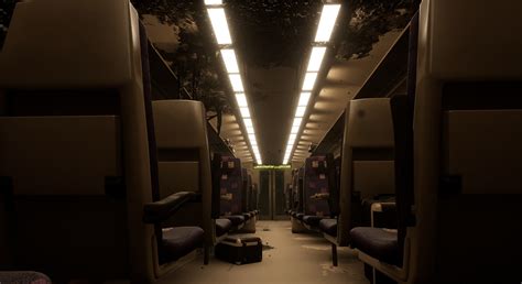 ArtStation - Northern Rail - Train Interior