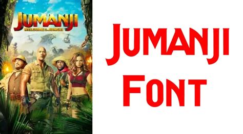 Jumanji Font » Fonts Max