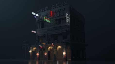 ArtStation - Dystopian Building