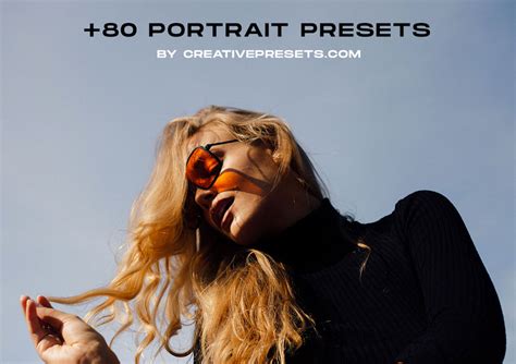 80 Lightroom Presets for Portraits – CreativePresets