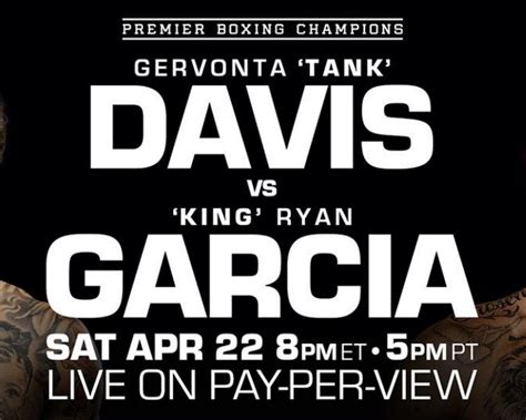 How to Watch Gervonta Tank Davis vs. Ryan Garcia Fight Live Stream ...