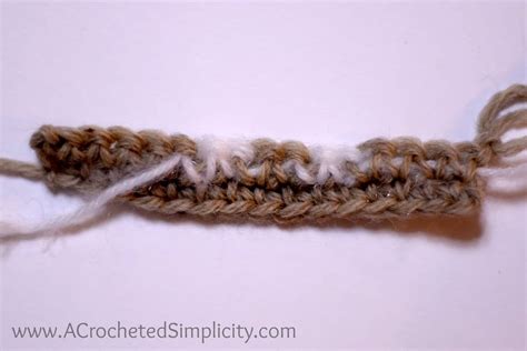 Crochet Color Change Tutorial - A Crocheted Simplicity