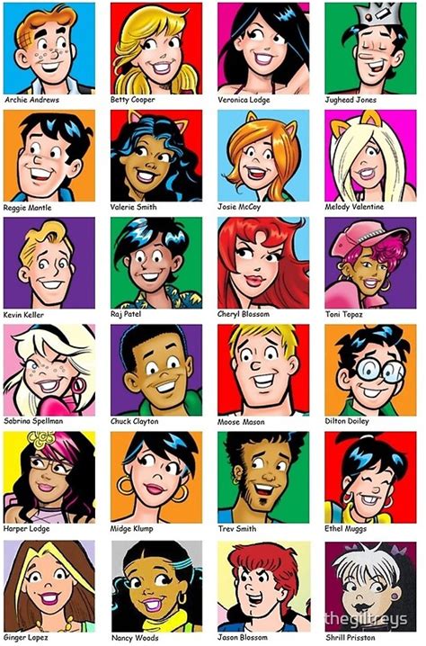 "Archie Comics Yearbook " by thegiltreys | Redbubble