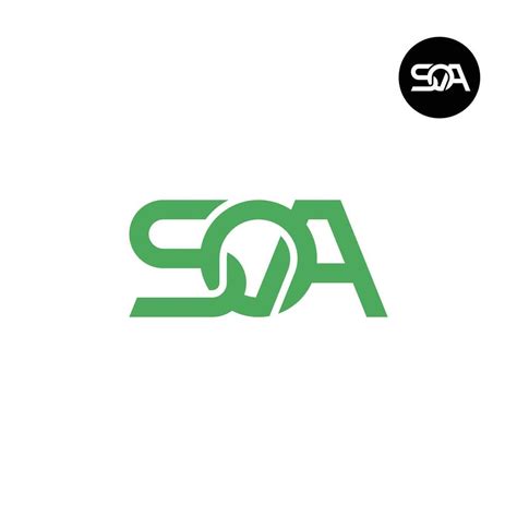 Letter SOA Monogram Logo Design 25753080 Vector Art at Vecteezy