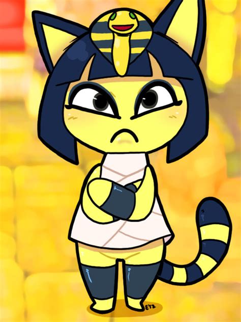 Animal Crossing - Ankha 01 by theEyZmaster on DeviantArt