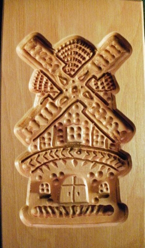 Speculaas Cookie Boards: Windmill & Sinterklaus