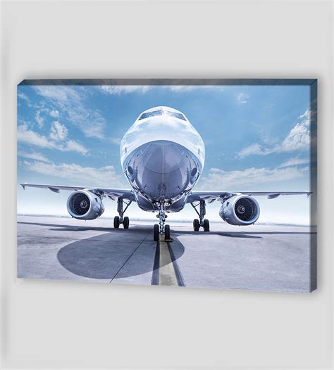 Airplane Wall Art Canvas Wall Art Aircraft Canvas Art - Etsy