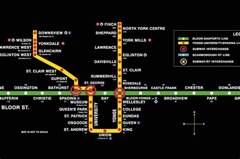 The evolution of the TTC subway map