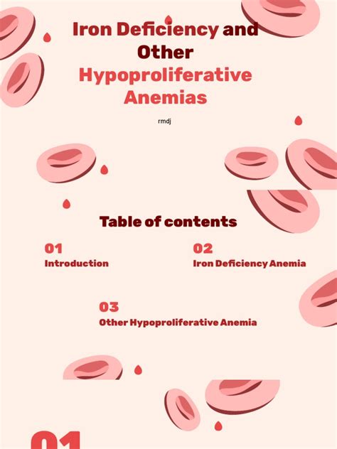 Iron Deficiency Anemia and Hypoproliferative Anemia | PDF