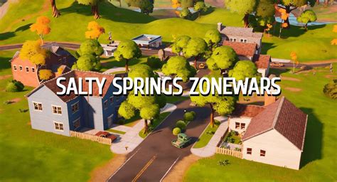 SALTY SPRINGS ZONEWARS🔥 - Fortnite Creative Map Code - Dropnite