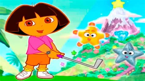 DORA THE EXPLORER - Dora's Star Mountain Mini Golf! | Dora Online Game ...