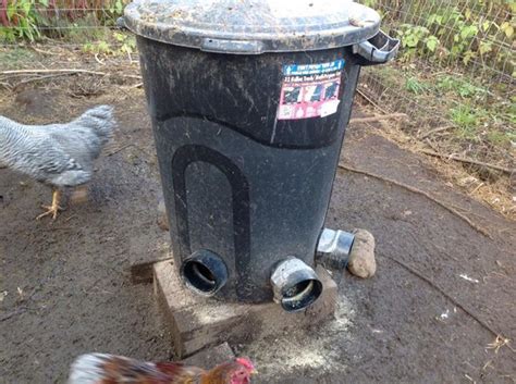 Rat proof feeder | Chicken feeder diy, Chicken feeders, Pvc chicken feeder