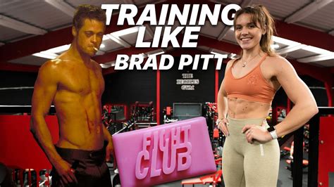 Brad Pitt Body Fight Club Workout