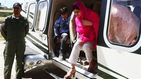 Malala returns to home town in Pakistan for first time since shooting ...