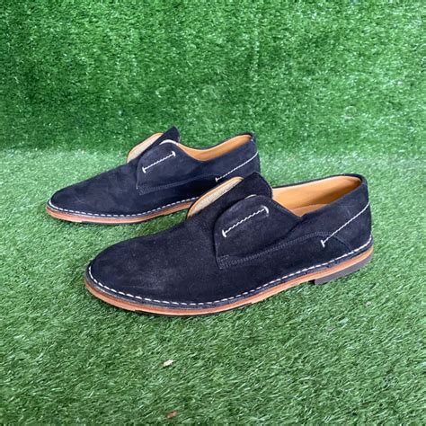 Zomp/Vero Cuorio Black Suede Slip-On Shoes Size 37(s)