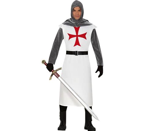 Costume da cavaliere templare per uomo