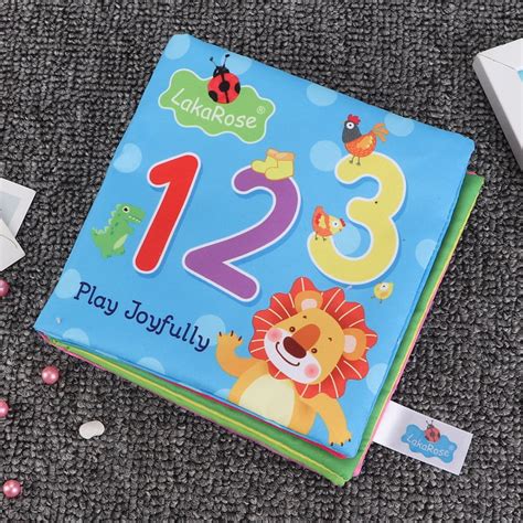 LYUMO Baby Early Education Toys Soft Cloth Books Enlightenment Books ...