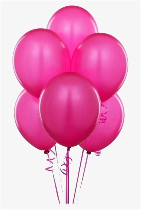 Pink balloons PNG and Clipart