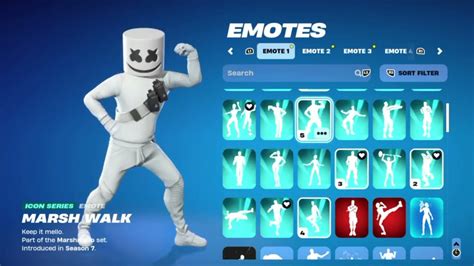 Fortnite MARSHMELLO Emote Showcase - YouTube