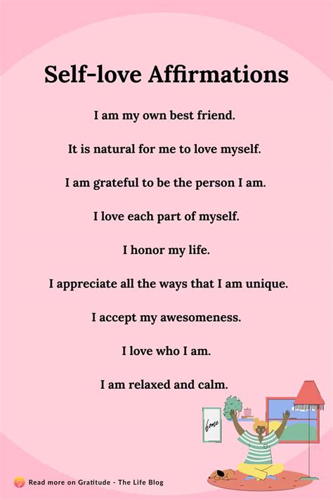 100 Self-Love Affirmations for Higher Self-Esteem