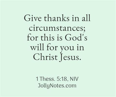 Give Thanks In All Circumstances Bible Verse: Give Thanks In All Things ...