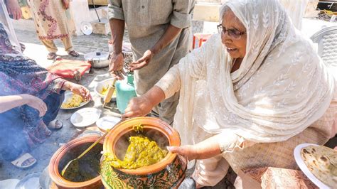 Village Food in Pakistan - Chicken Curry by Grandma + COW DUNG Tandoori ...