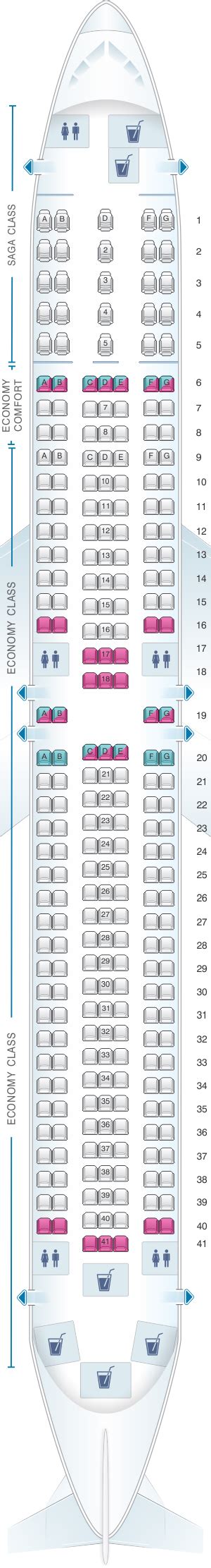 Boeing 767 300 Winglets Passenger Seat Map | Brokeasshome.com