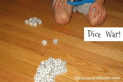 3 Best Printable Math Dice Games Feed the Bear