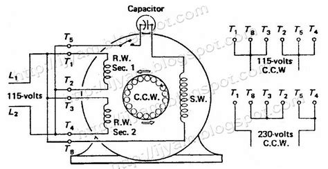 [DIAGRAM] 220 Volt Single Phase Capacitor Start Motor Wiring Diagram ...