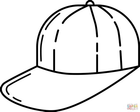 Free Printable Baseball Hat Template Printable - Free Printable Templates