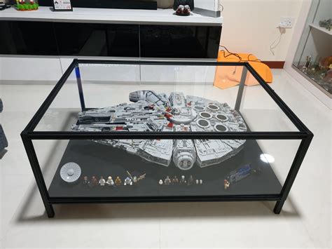 Lego Millennium Falcon Coffee Table Ikea - Lego Display Case Coffee ...