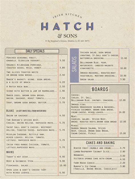 hatch_PDF_01.jpg (500×666) | Restaurant menu design, Menu layout, Menu ...