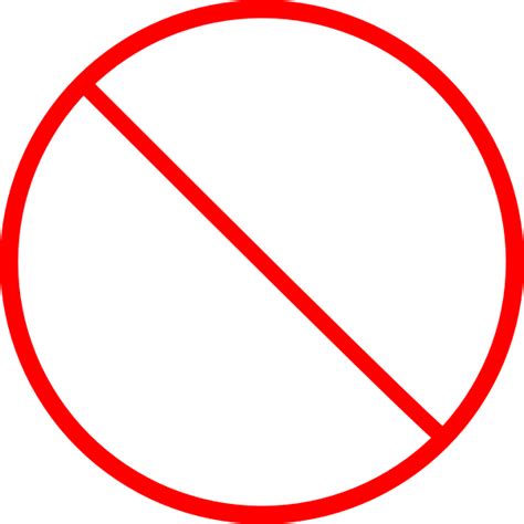 Free No Symbol, Download Free No Symbol png images, Free ClipArts on ...