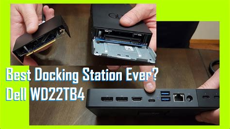 Best Docking Station Ever? Dell WD22TB4 Unboxing Setup & Review - YouTube